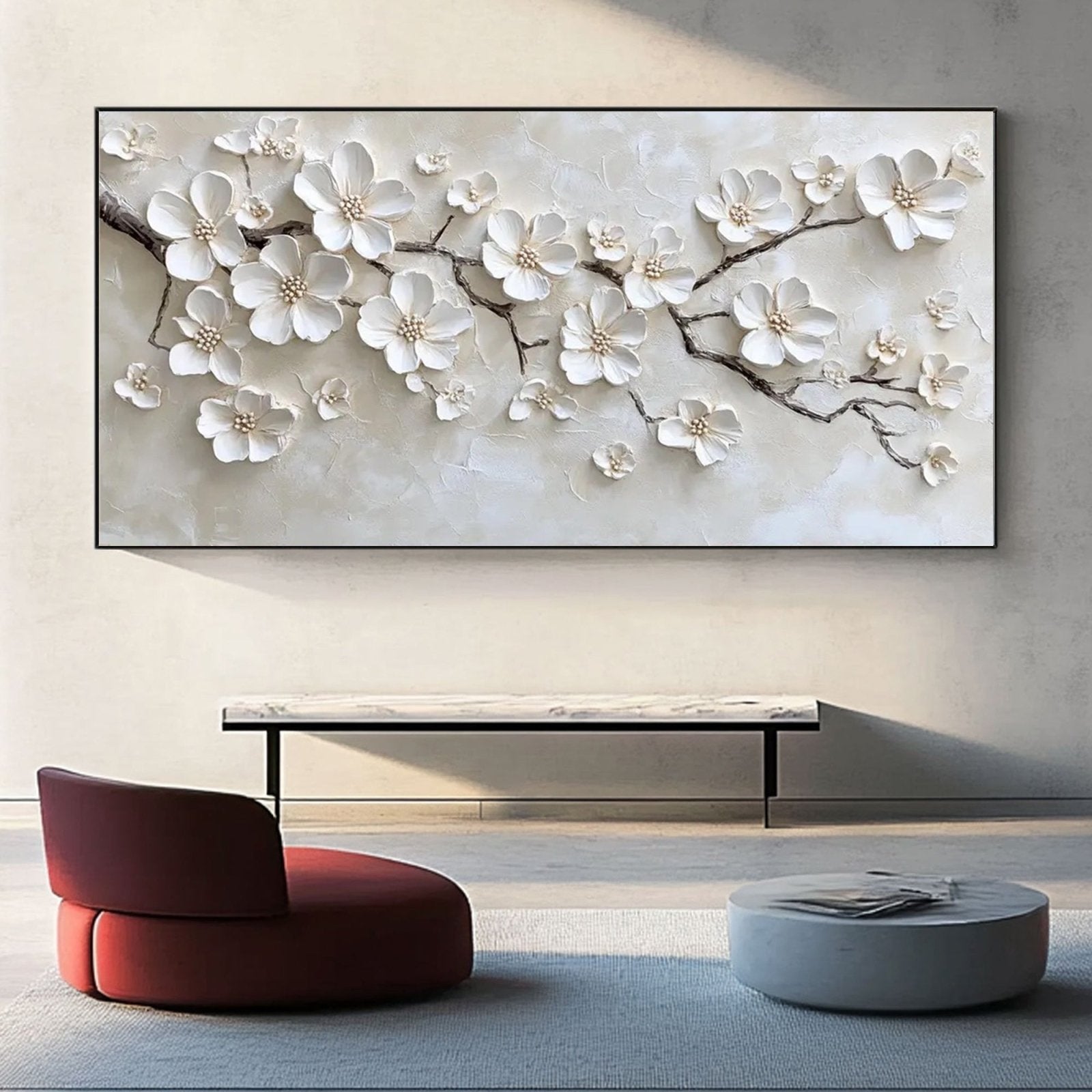 Plaster Painting "Eco de Alba"