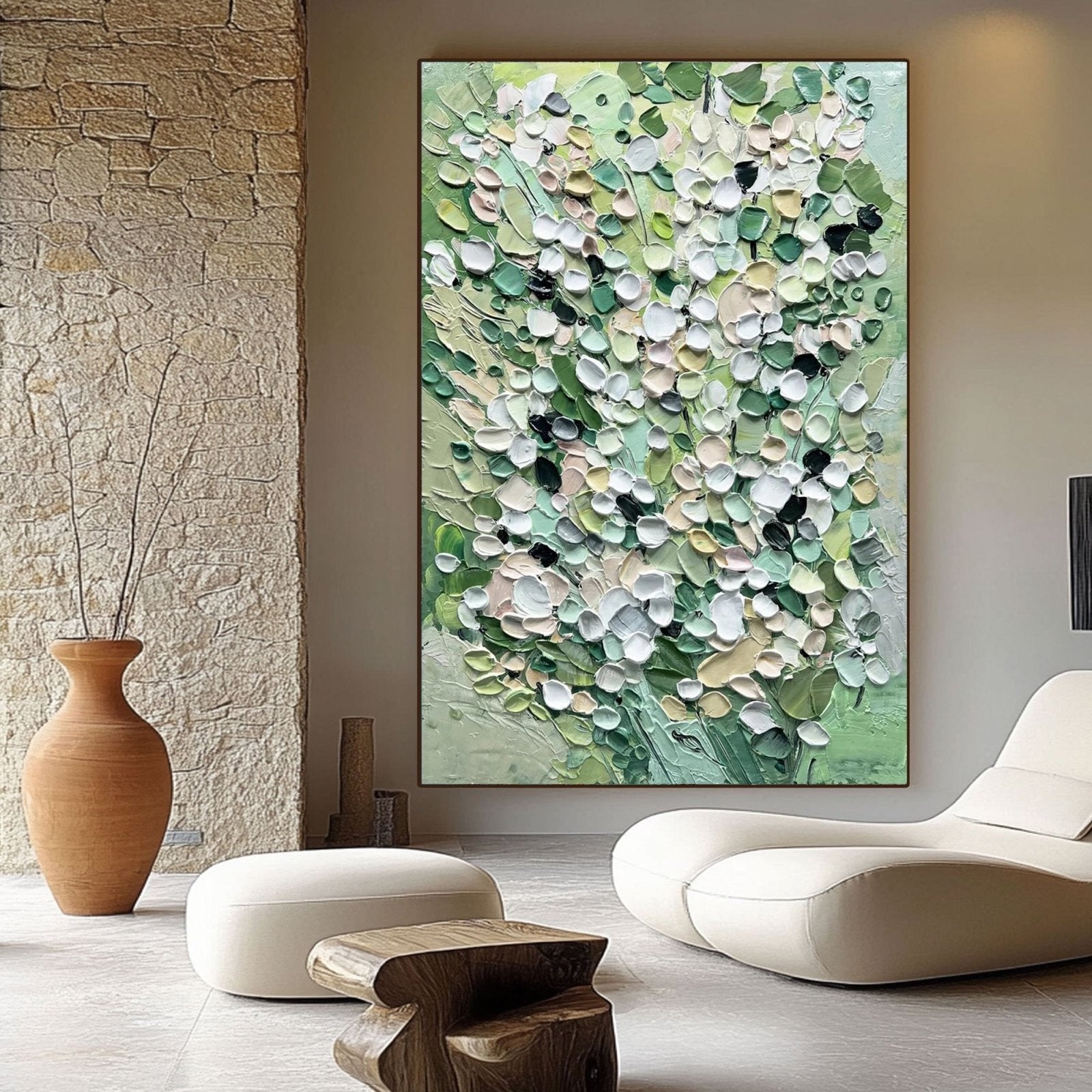 Plaster Painting "Memoria del Brote“