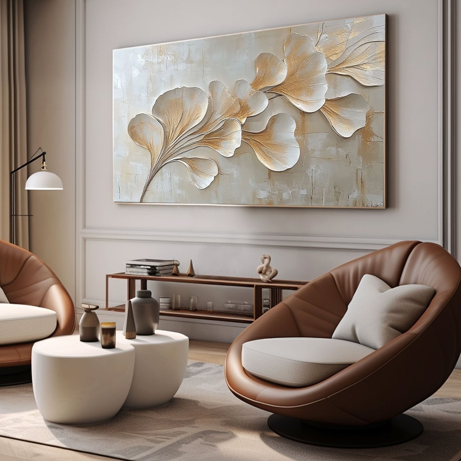 Plaster Painting "Nephele"