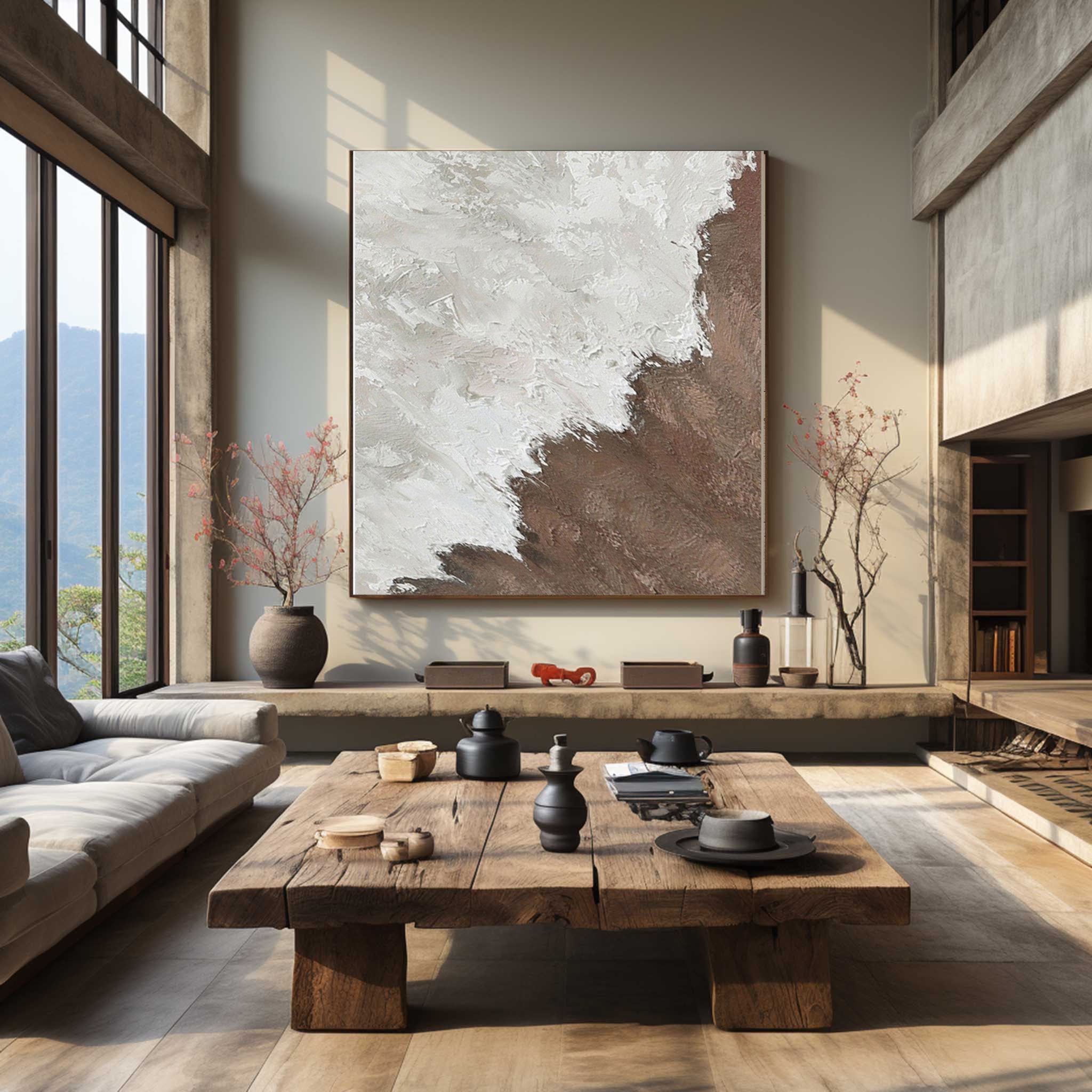 Textured Painting "Umber"