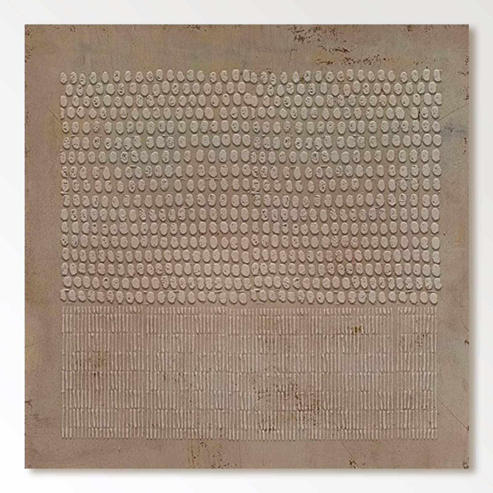 Wabi Sabi Painting "Eclipse"