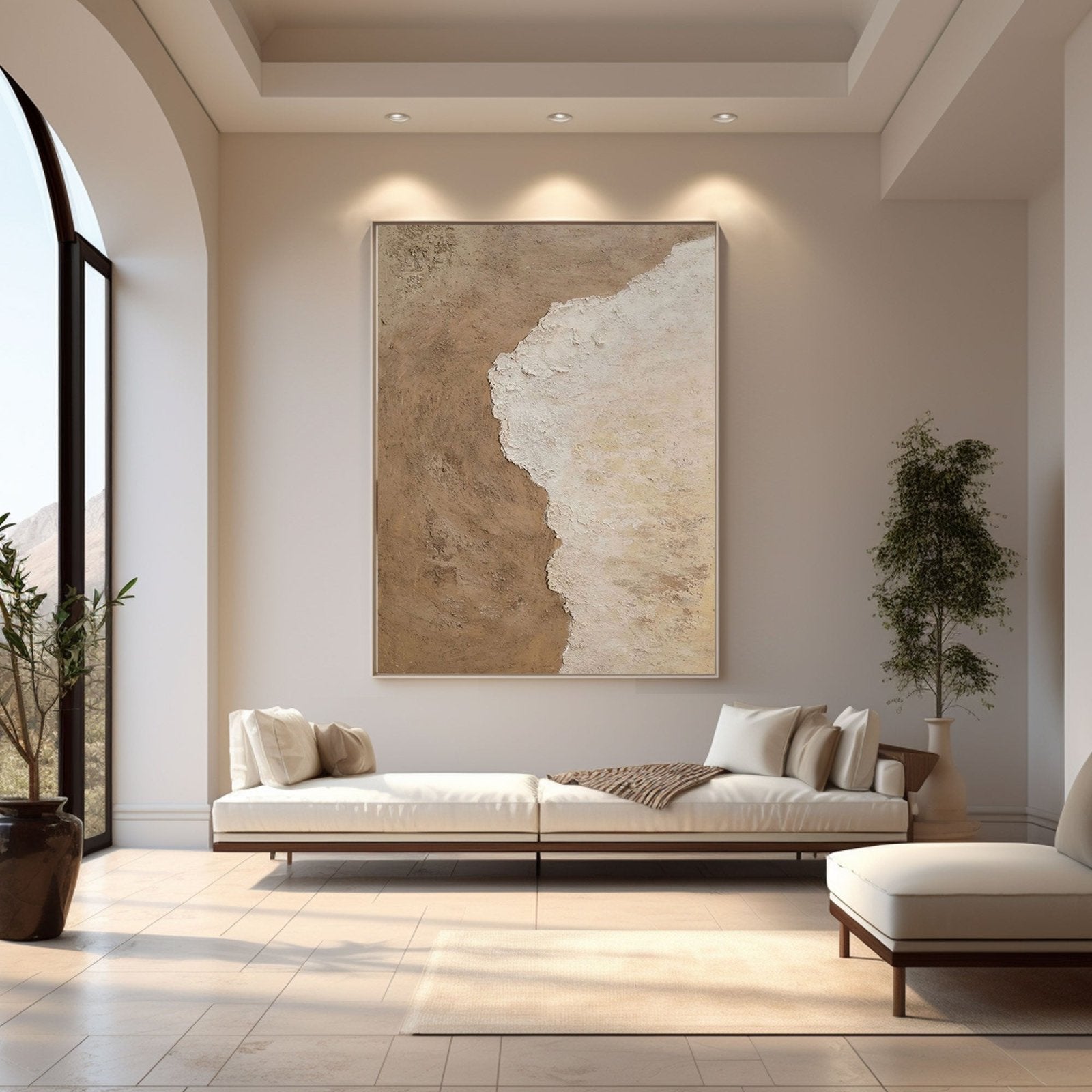 Wabi Sabi Painting "Roam"