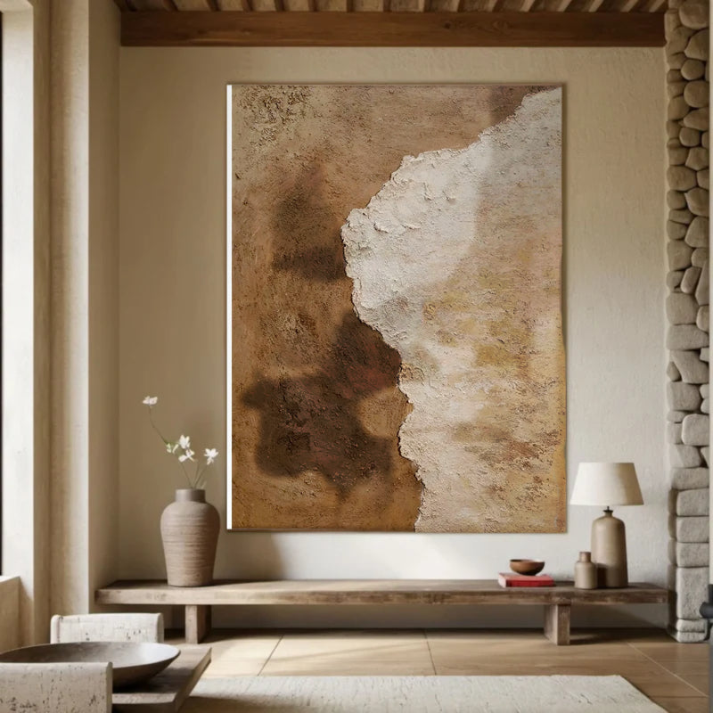 Wabi Sabi Painting "Roam"