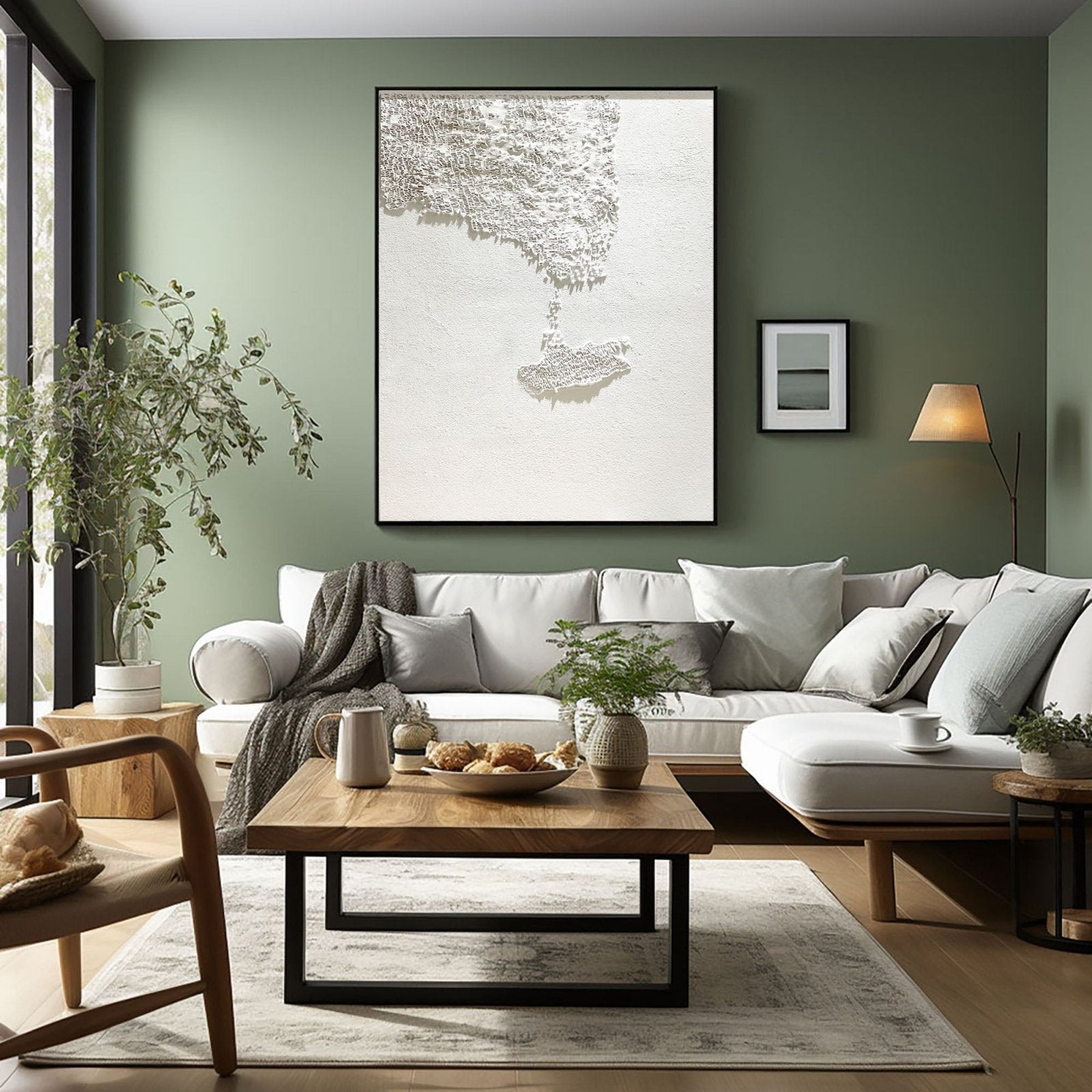 Wabi Sabi Painting "Verloren Stad“