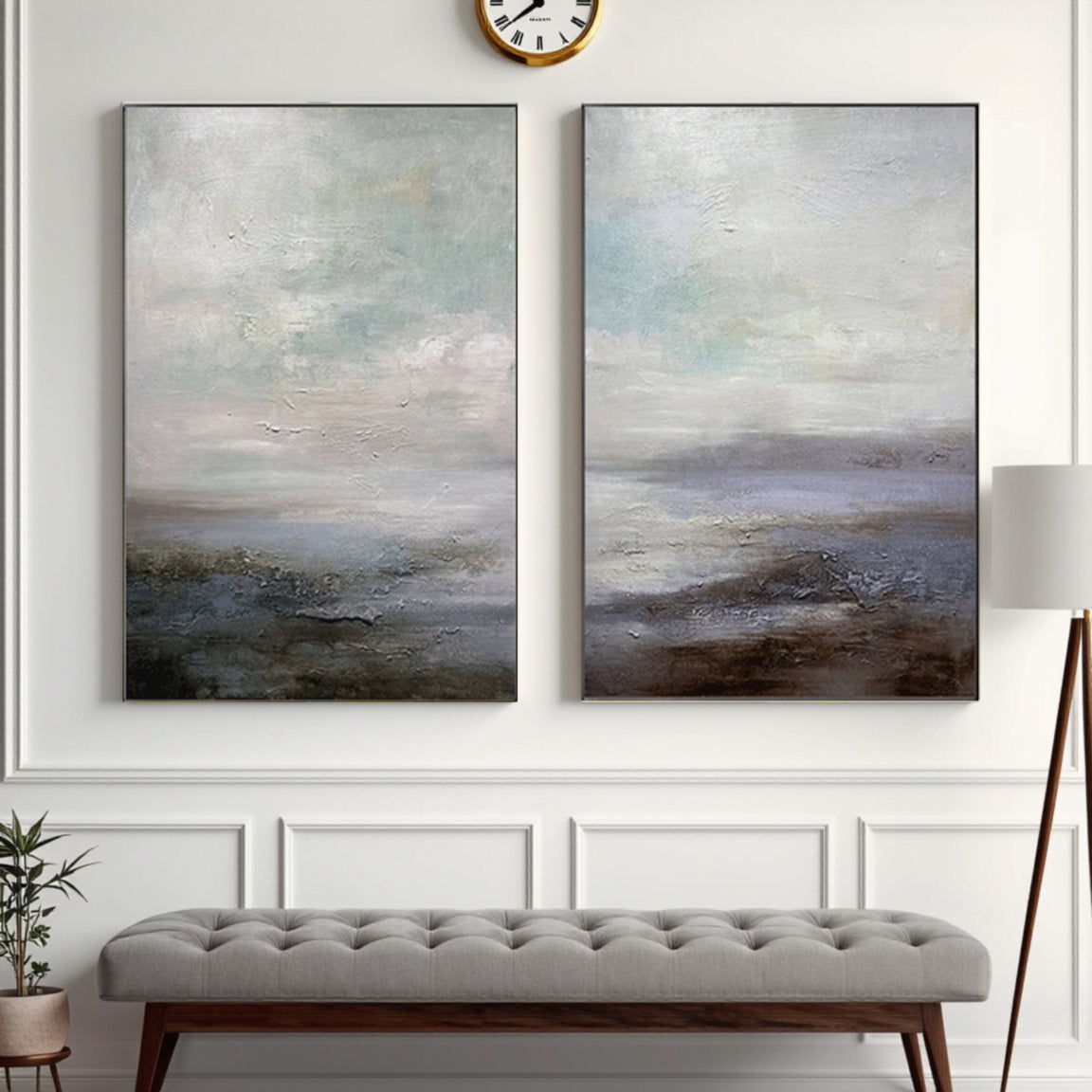 Ocean And Sky Painting Set of 2#OS 041