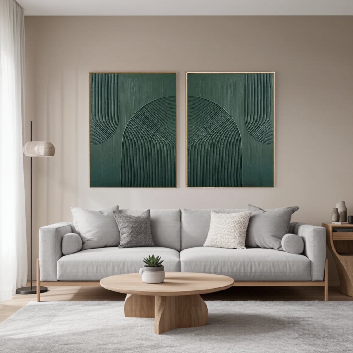 Abstract Tranquility Set of 2 #WS019