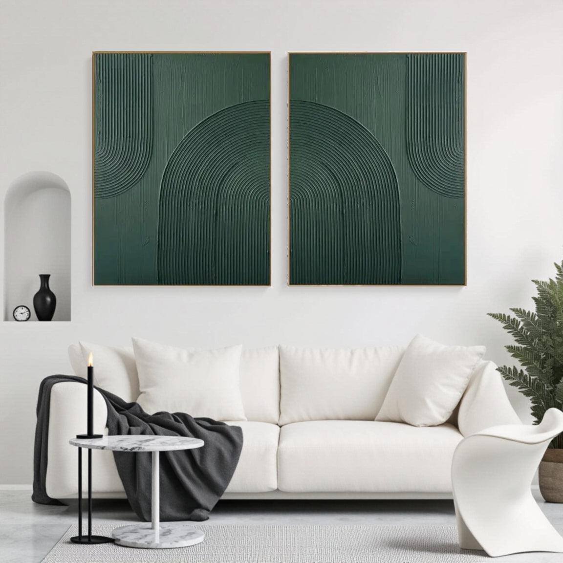 Abstract Tranquility Set of 2 #WS019