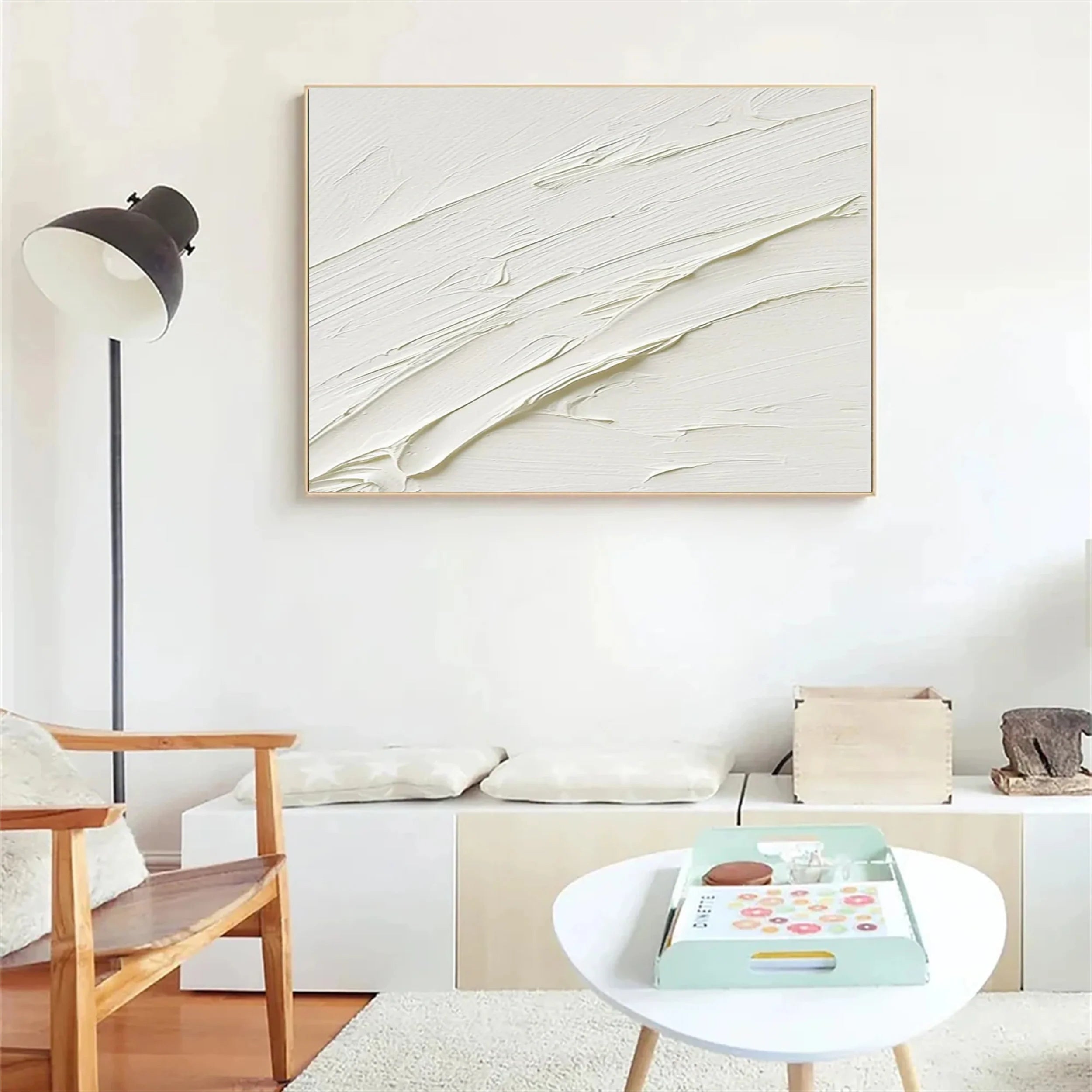 Plaster Art Minimalist Textured Painting #MM162