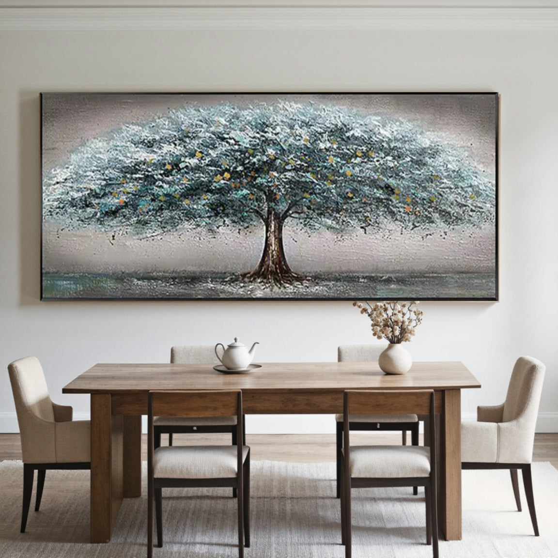 Flower And Tree Painting #FT 008