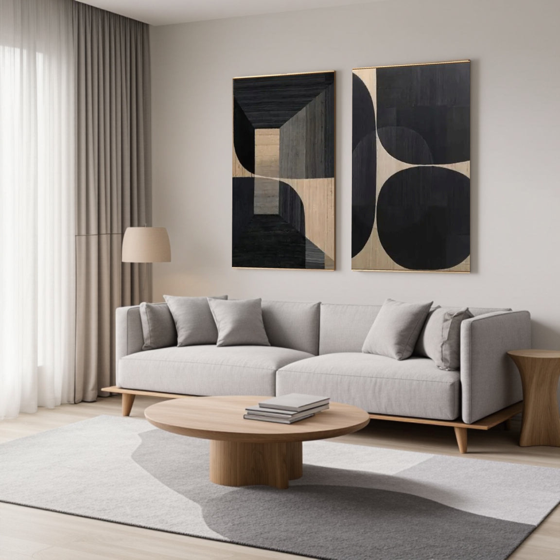 Abstract Tranquility Set of 2 #WS023