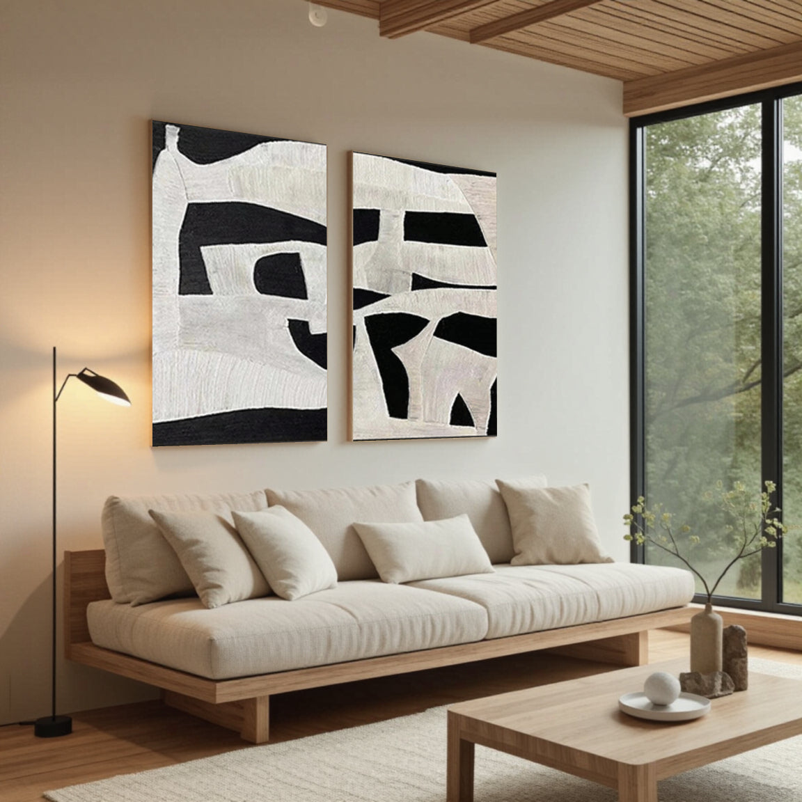 Abstract Tranquility Set of 2 #WS022