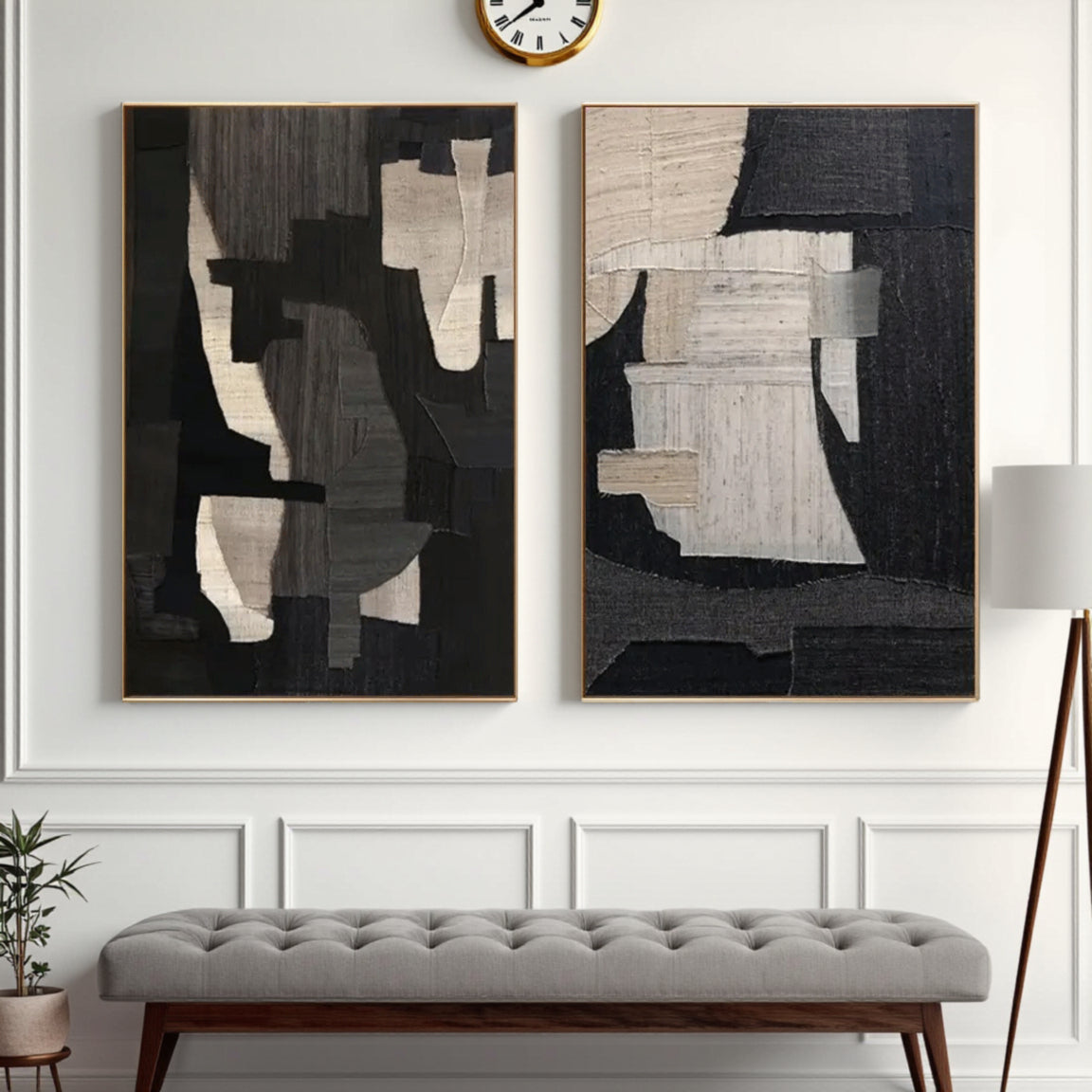 Abstract Tranquility Set of 2 #WS018