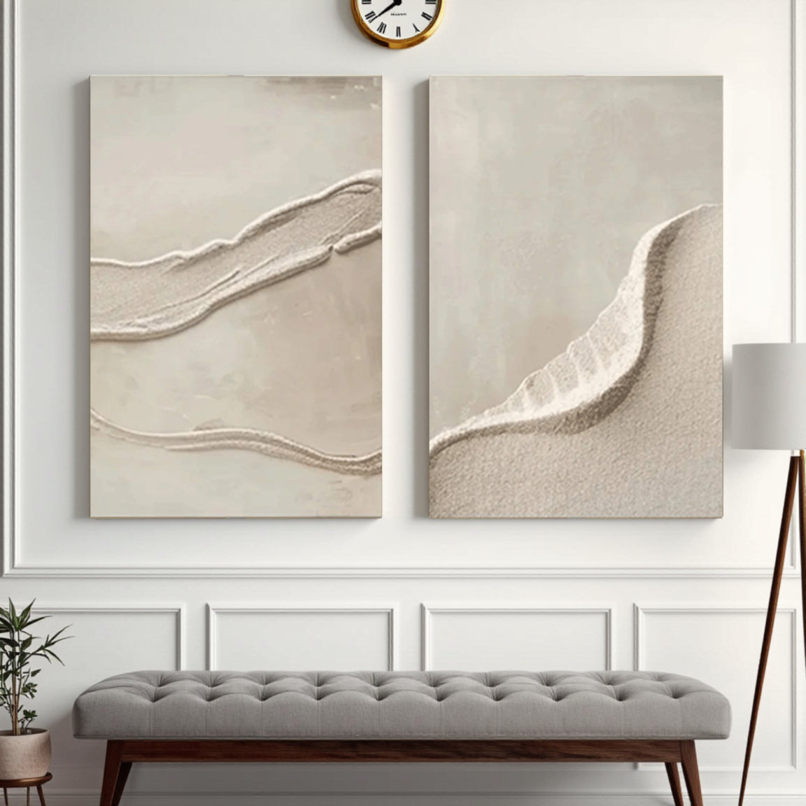 Ocean And Sky Painting Set of 2#OS 223