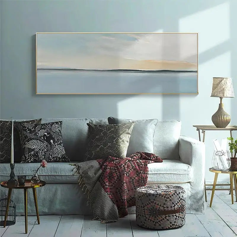 Black Minimalist Textured Painting Canvas Set of 2 #MZ028