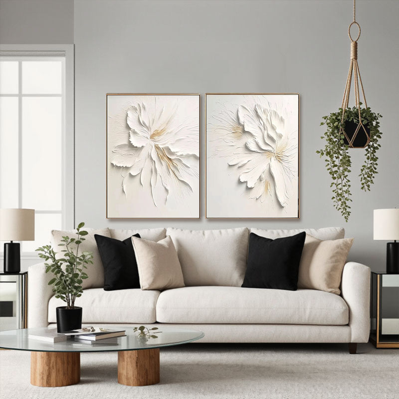 Flower And Tree Painting Set of 2 #FT 037