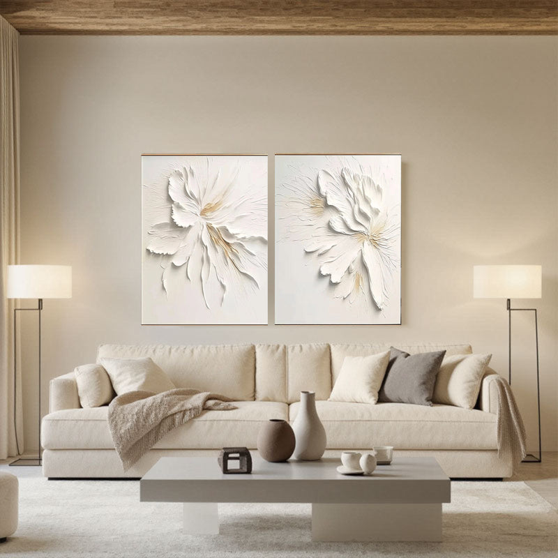 Flower And Tree Painting Set of 2 #FT 037