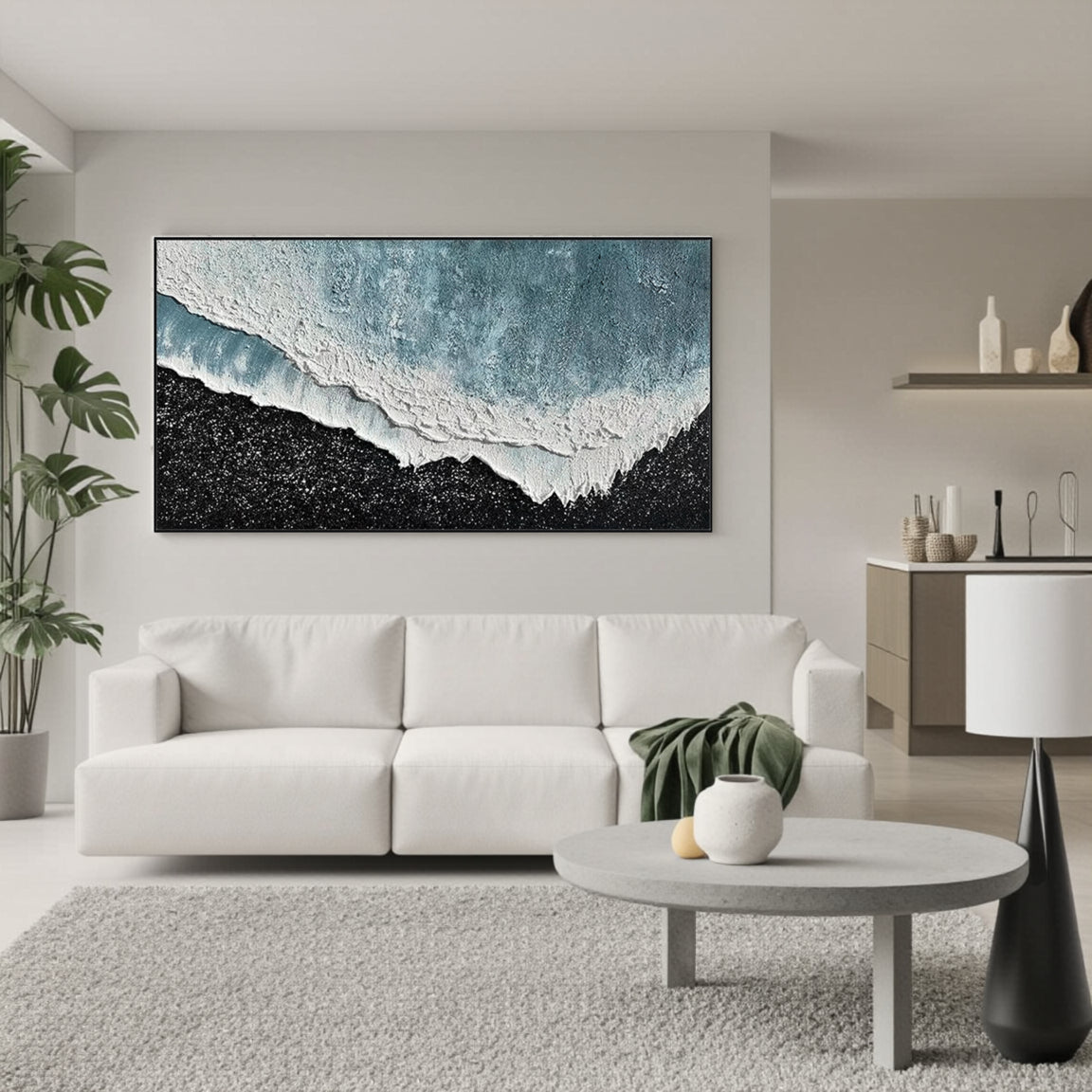 Ocean And Sky Painting #OS 046