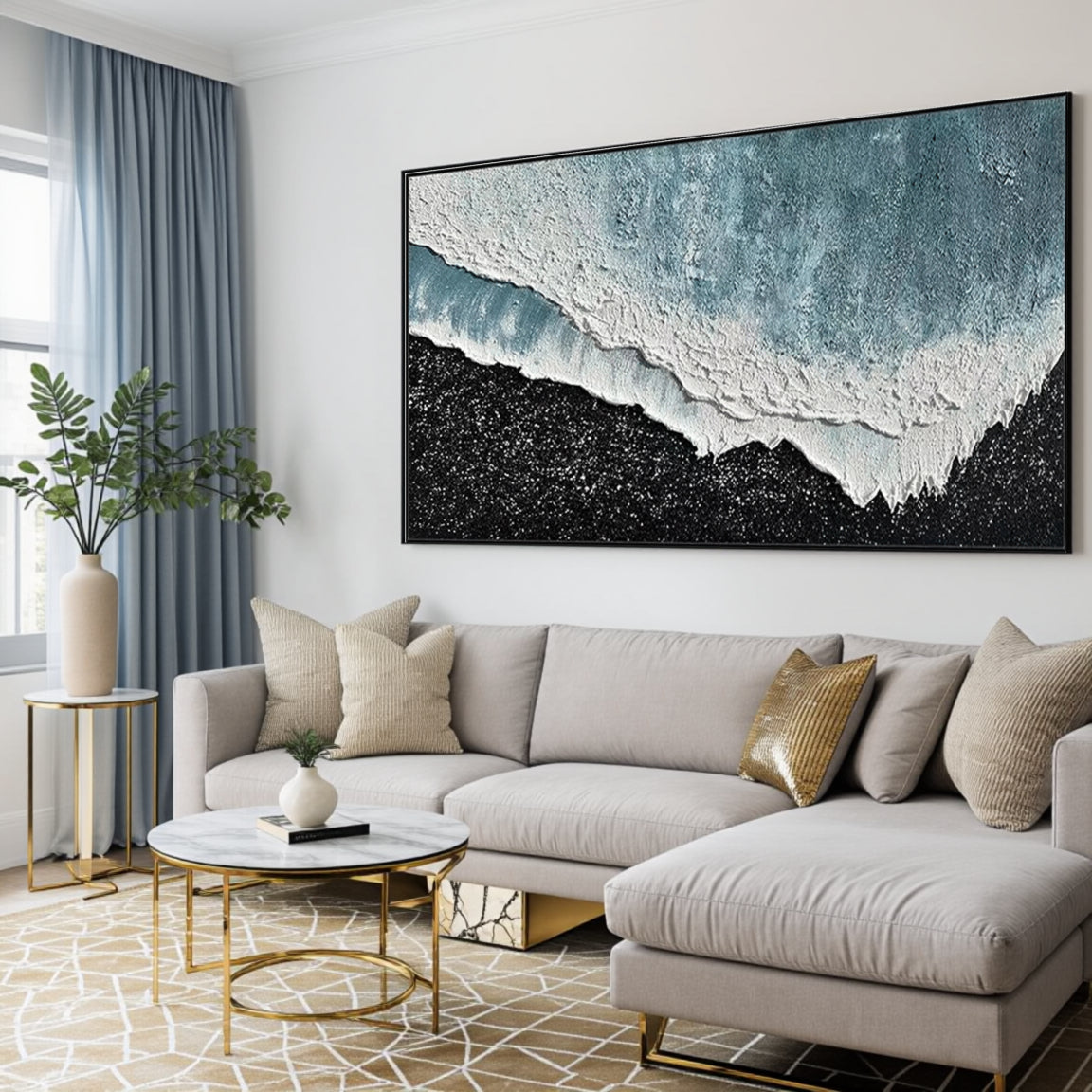 Ocean And Sky Painting #OS 046