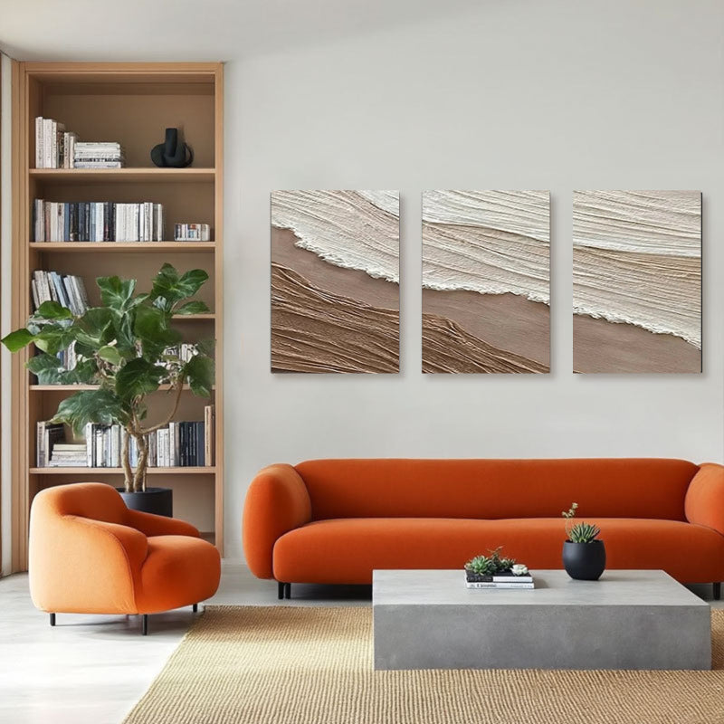 Wabi Sabi Painting "Flujo Quieto"