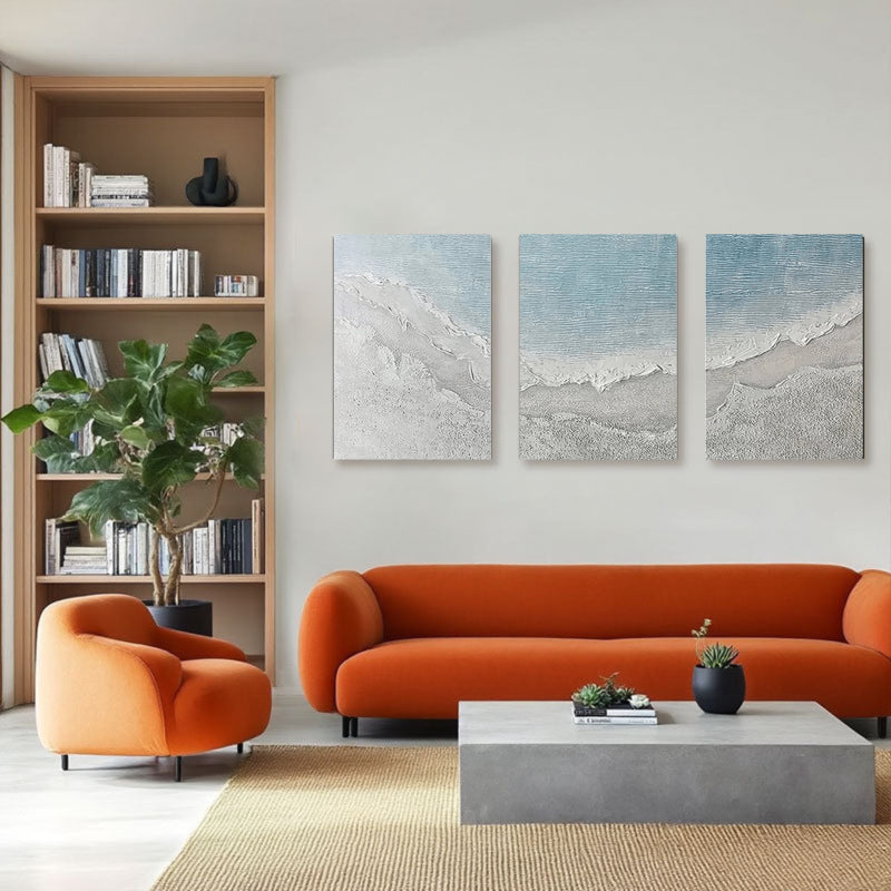 3D Textured Painting "	Susurro Marino"