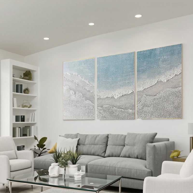 3D Textured Painting "	Susurro Marino"