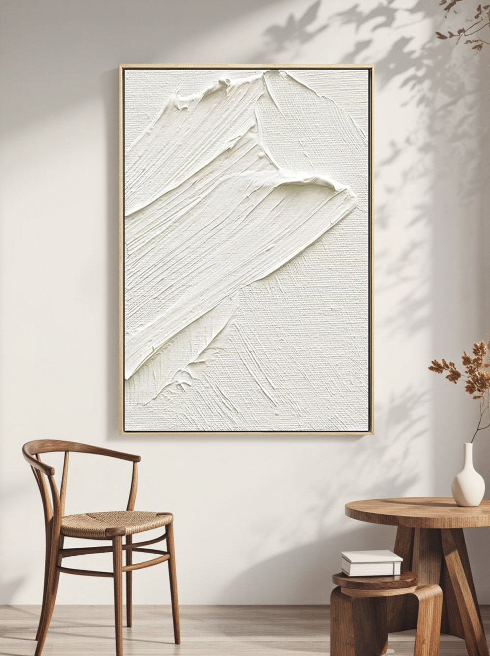 Plaster Art Minimalist Textured Painting #MM018