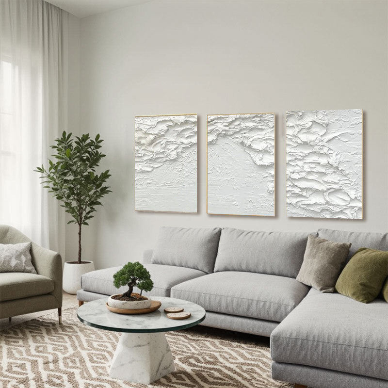 3D Textured Painting "Suspiro de Cal"