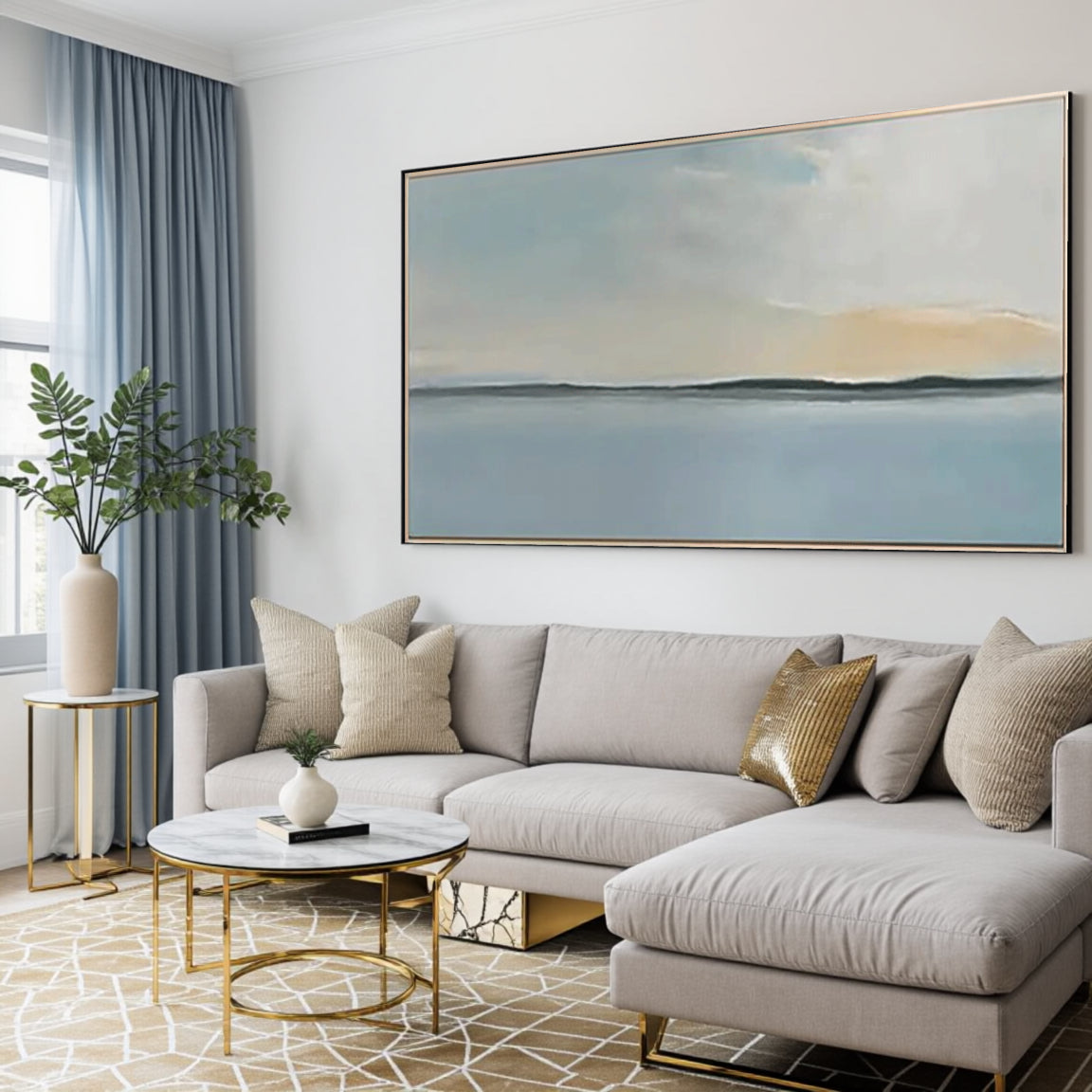 Ocean And Sky Painting #OS 023