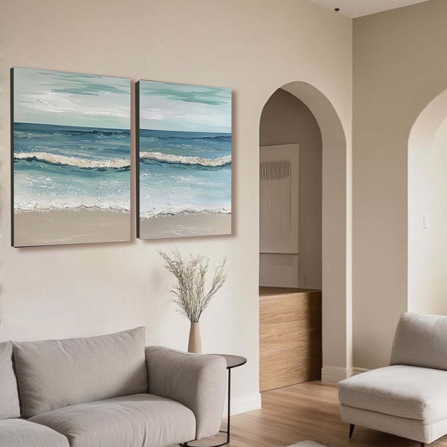 Plaster Painting  "Calme"