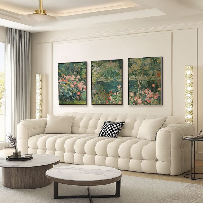 Colorful Painting "Estanque Interior"