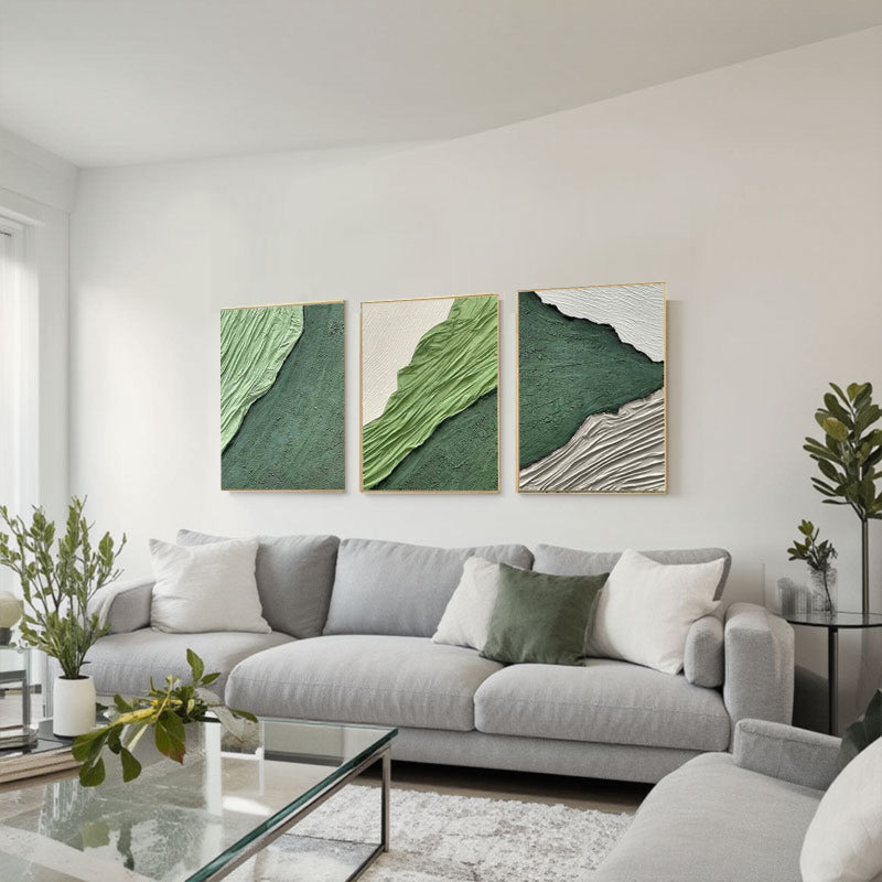 Abstract Painting "Pliegues del Tiempo"