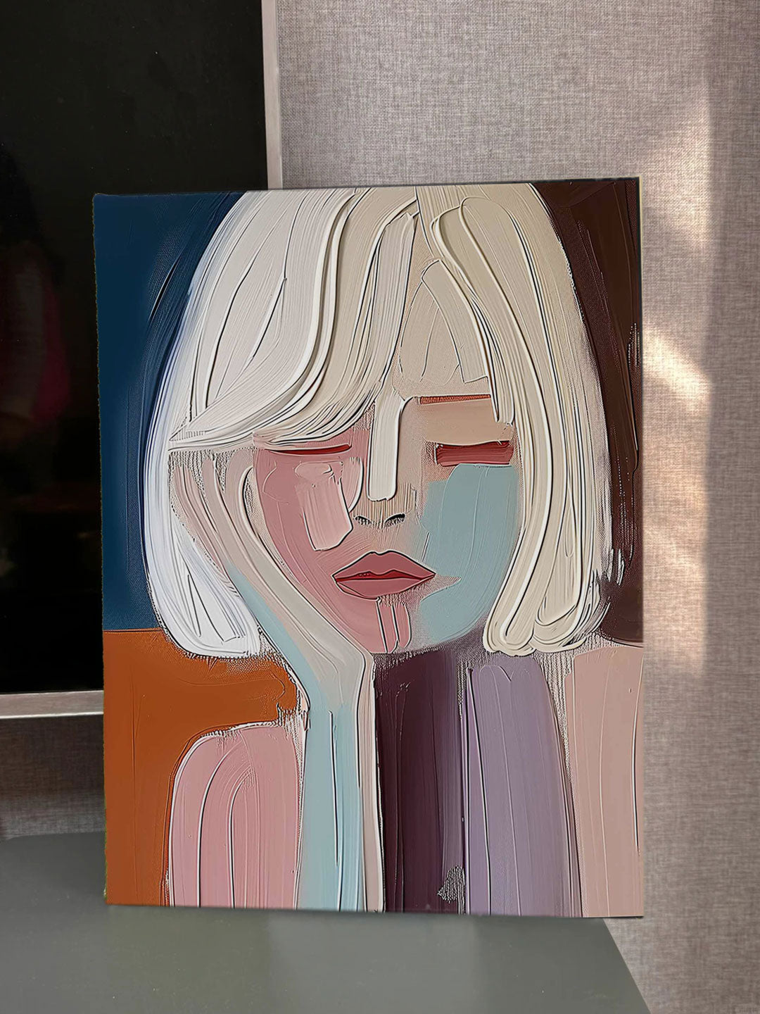 Plaster Art Texture Painting #OP002