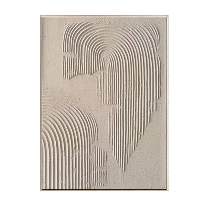 Beige & Brown Abstract #BB021