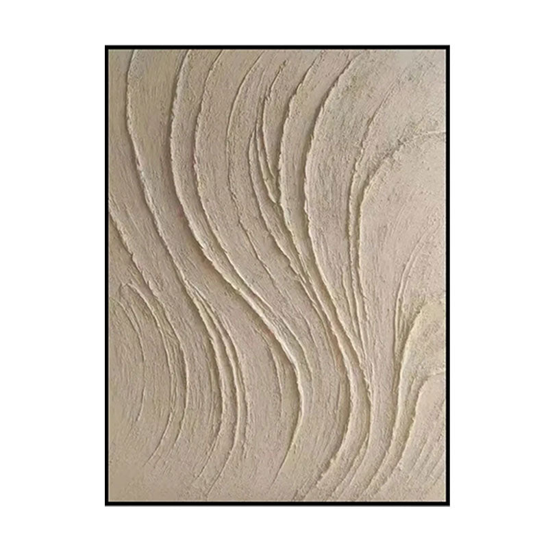 Beige & Brown Abstract #BB095