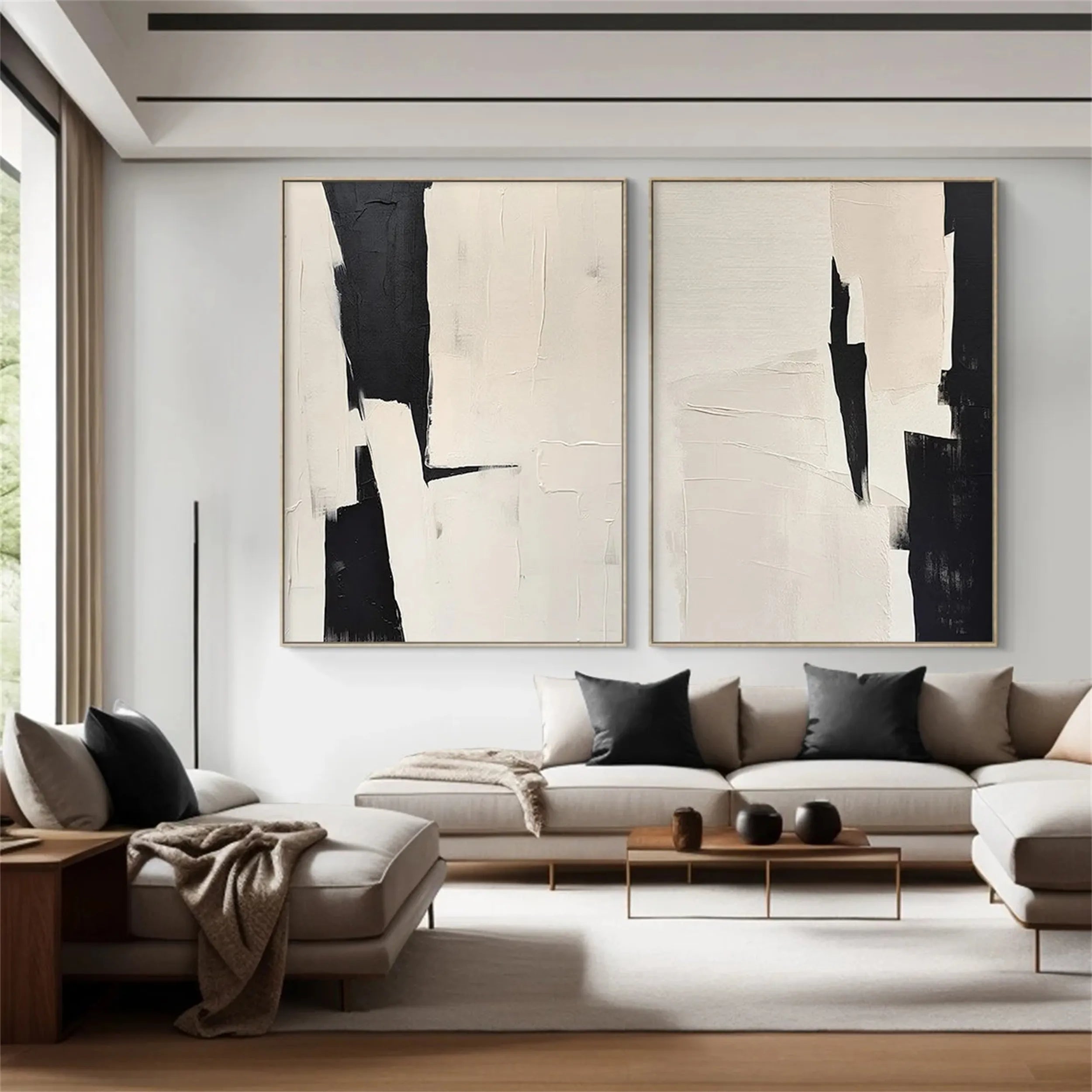 Plaster Art Minimalist Textured Painting #MM162