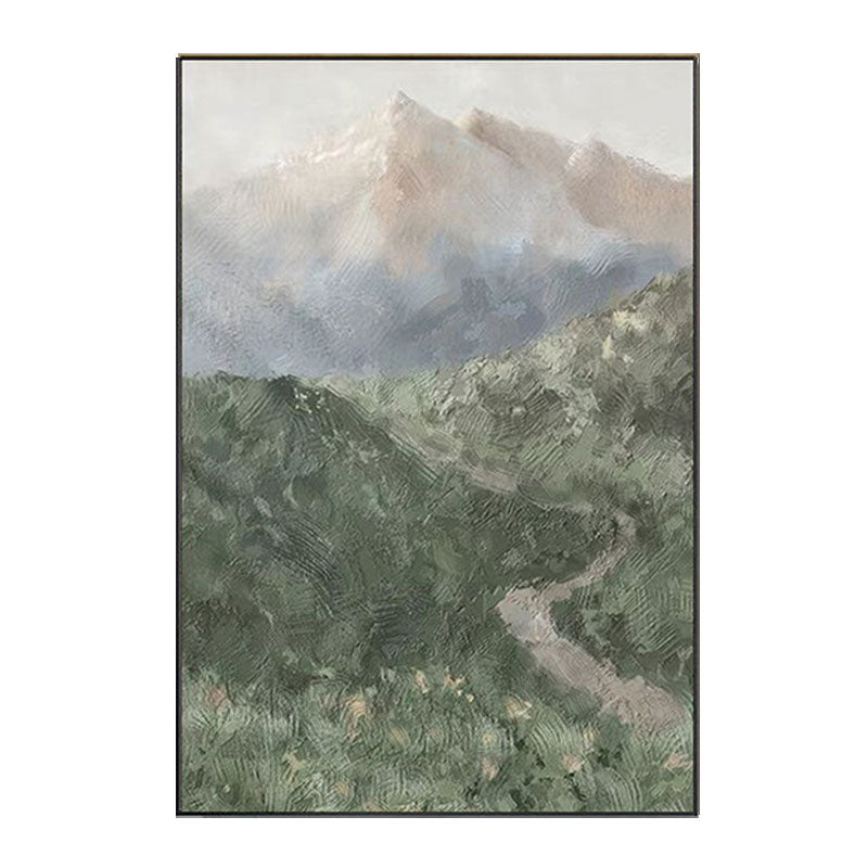 Blue & Green Abstract #BG003