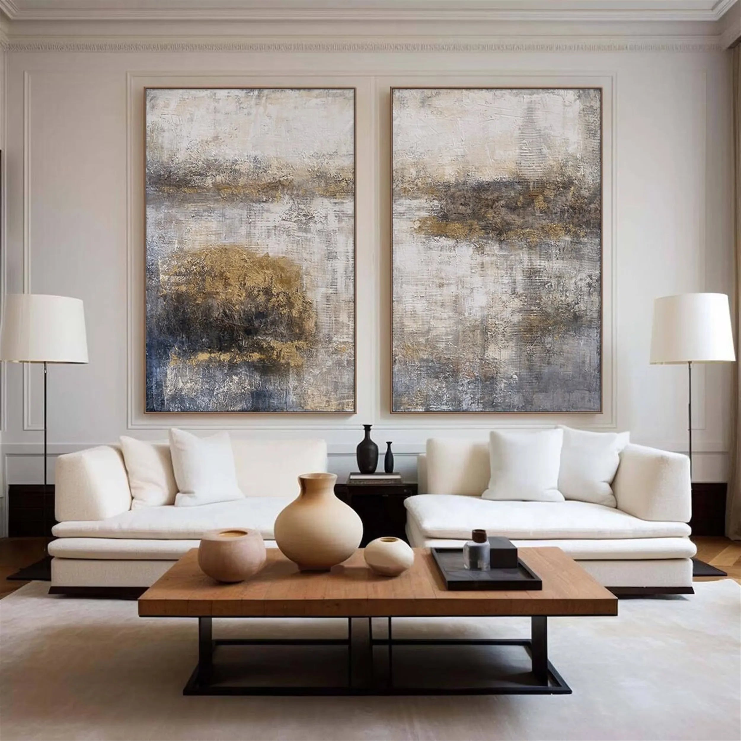 Plaster Art Minimalist Textured Painting #MM016