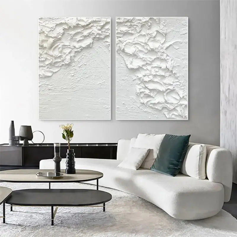 Plaster Art Minimalist Textured Painting #MM018