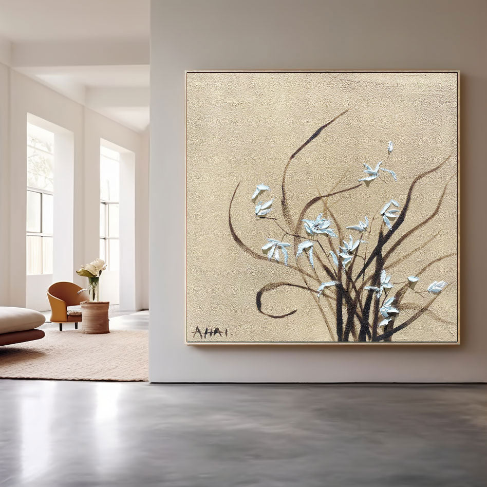 Abstract Painting "Växtens Elegans”