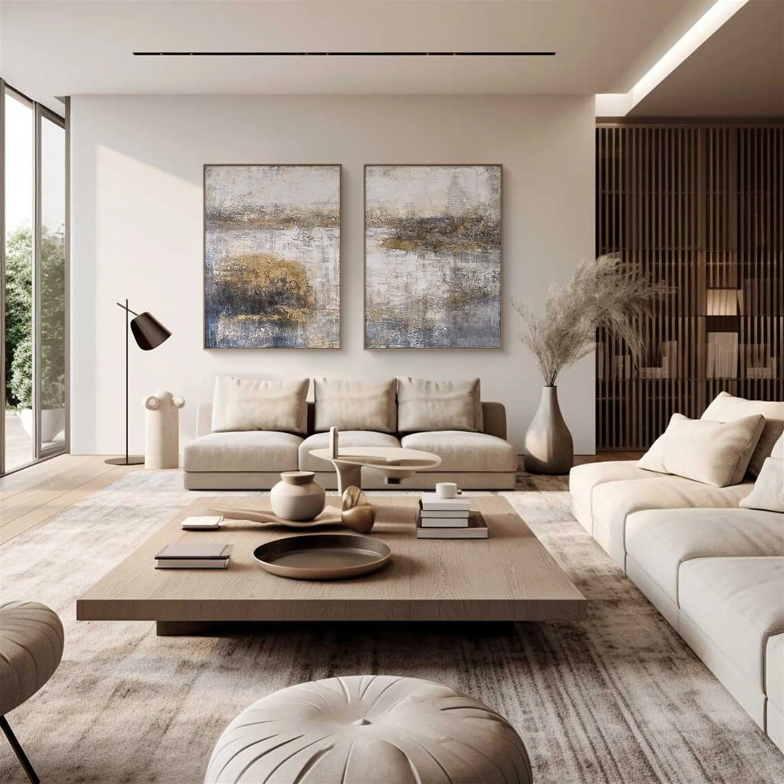 Plaster Art Minimalist Textured Painting #MM016