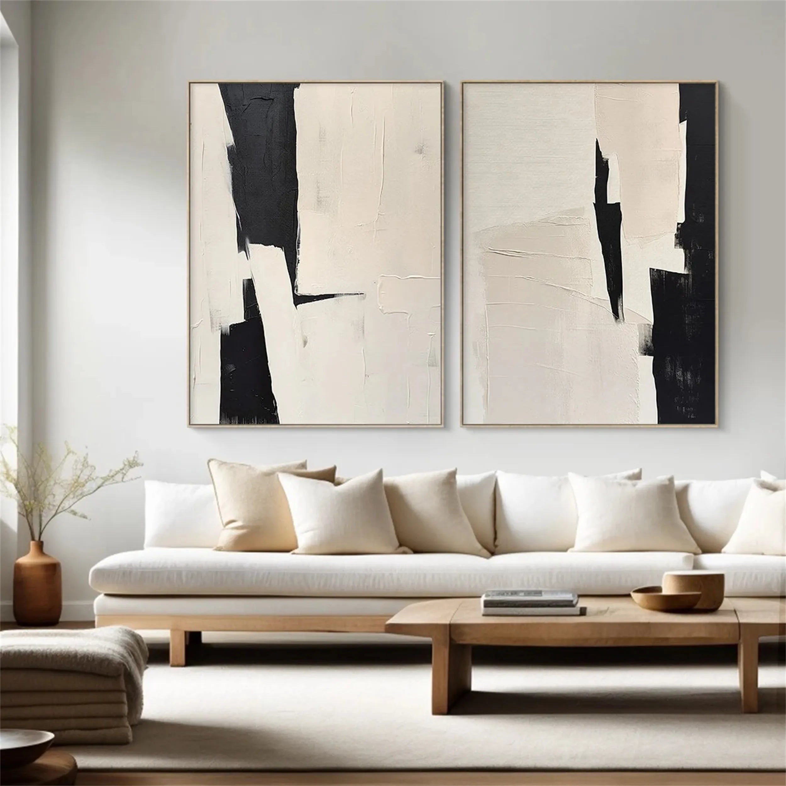 Plaster Art Minimalist Textured Painting #MM162