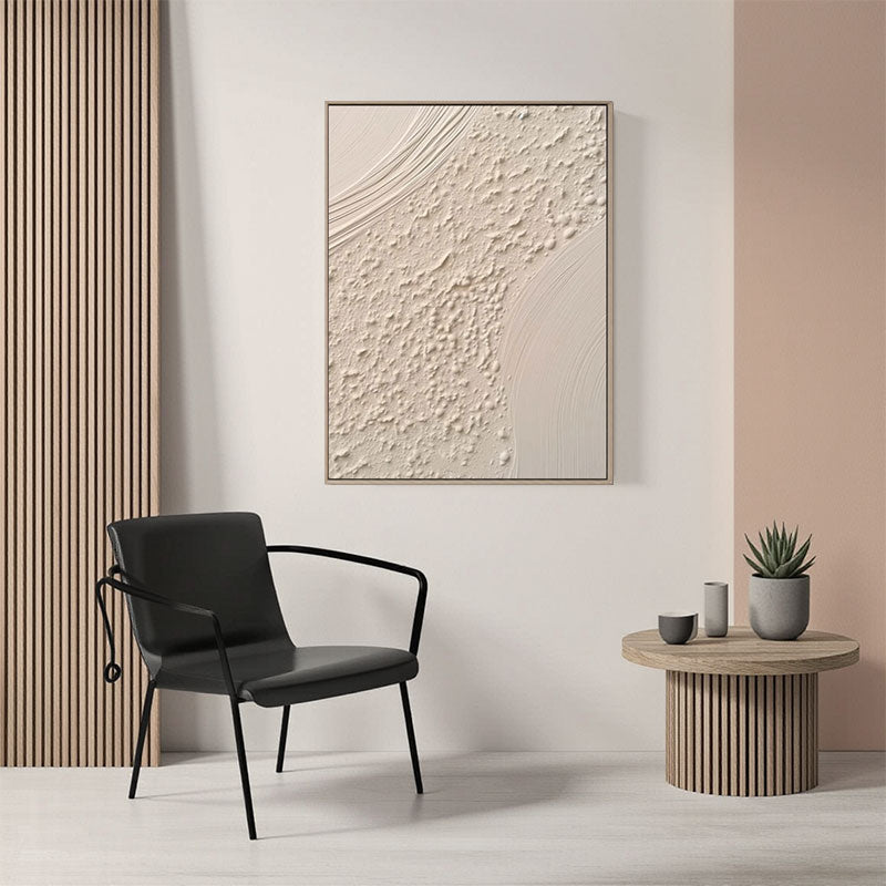 Beige & Brown Abstract #BB094