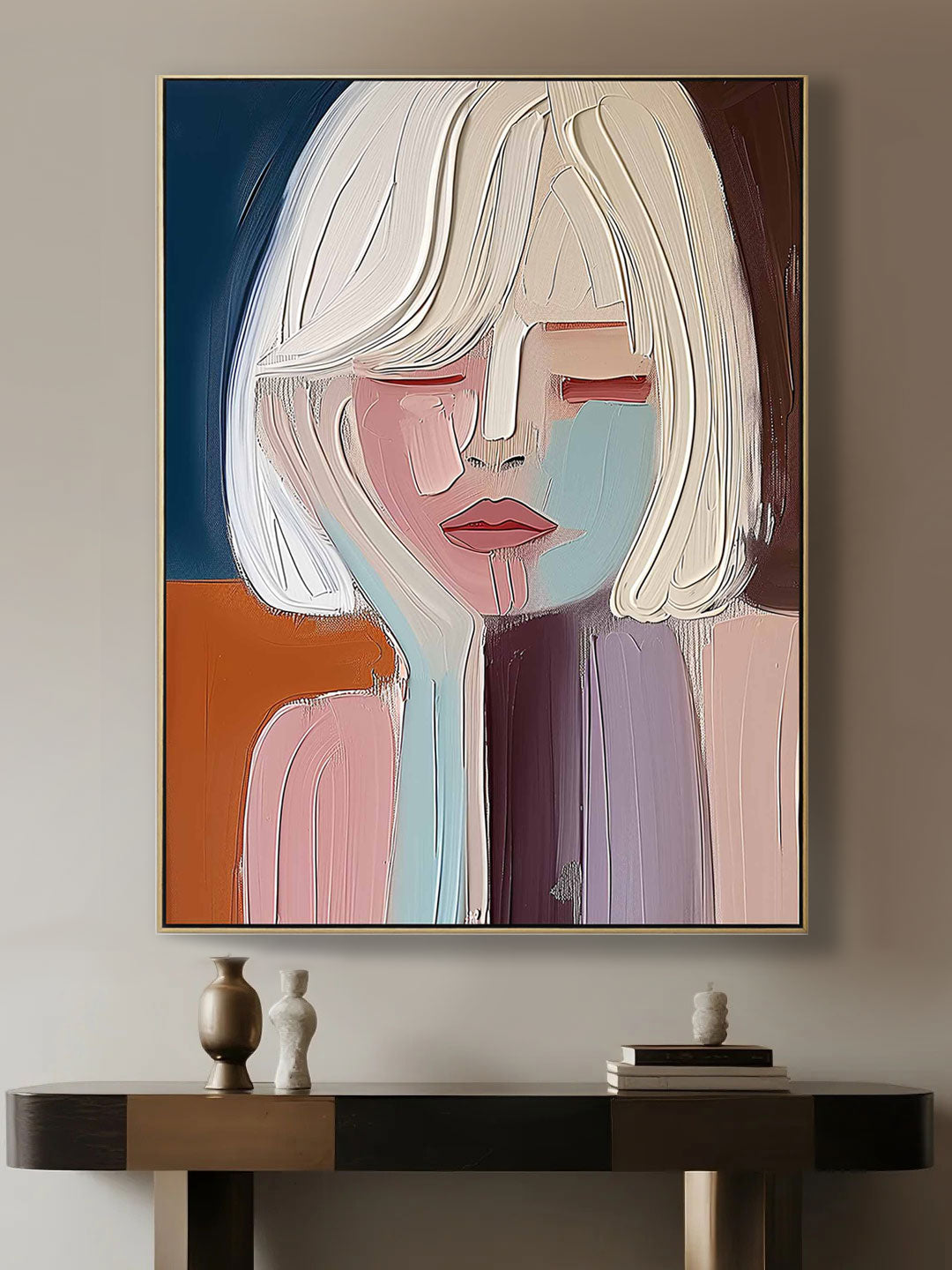 Plaster Art Texture Painting #OP002