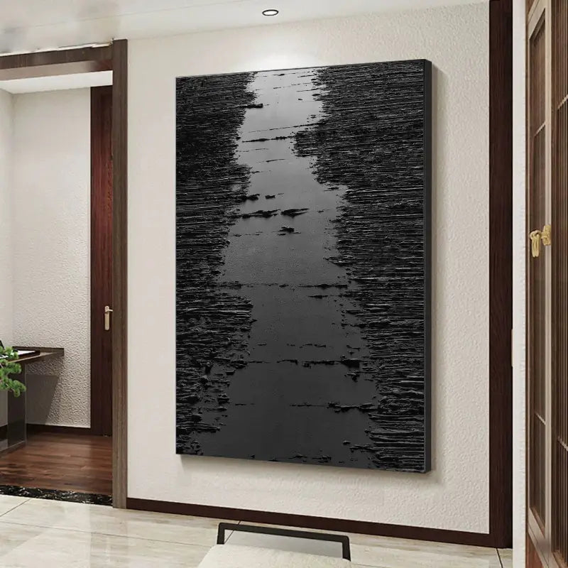 Plaster Art Minimalist Textured Paintings Set of 2 #MM057