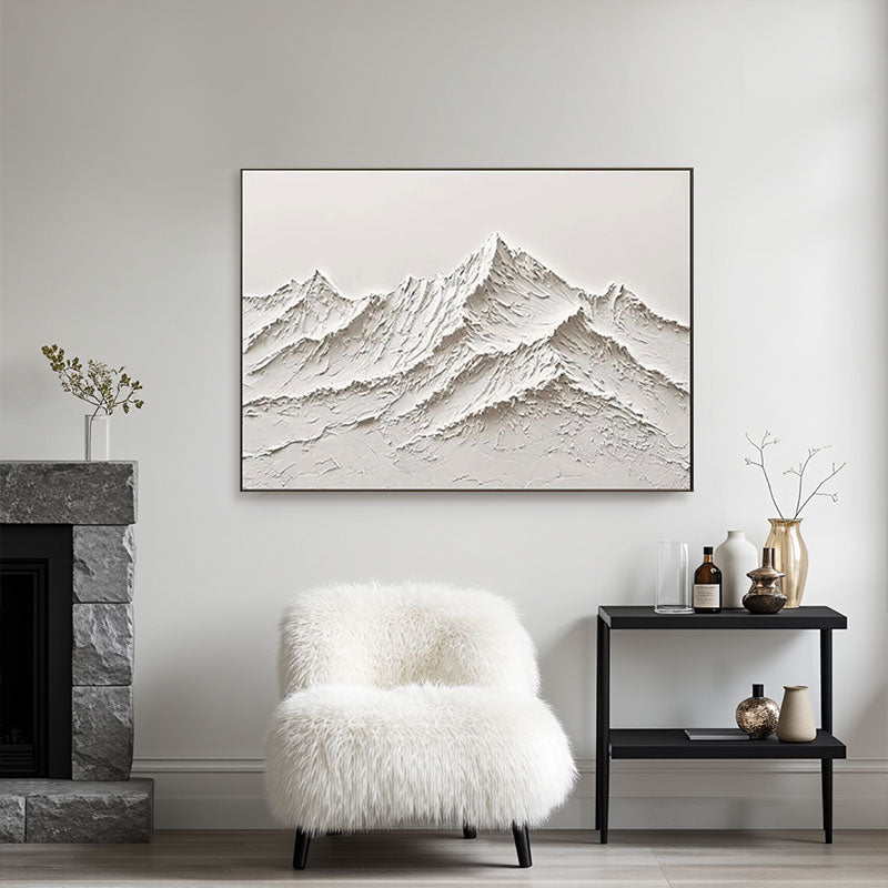 Plaster Art Minimalist Textured Painting #MM118