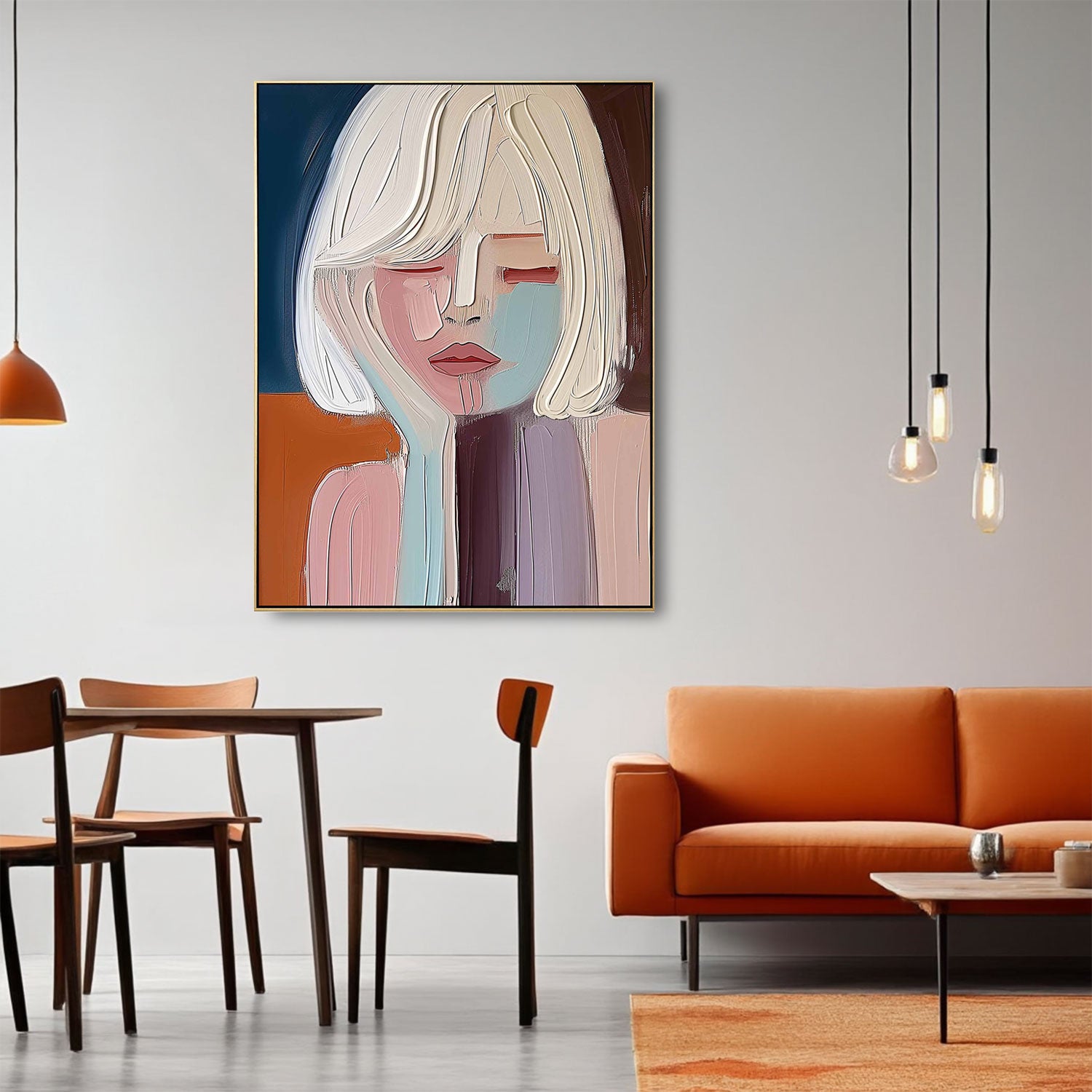 Plaster Art Texture Painting #OP002