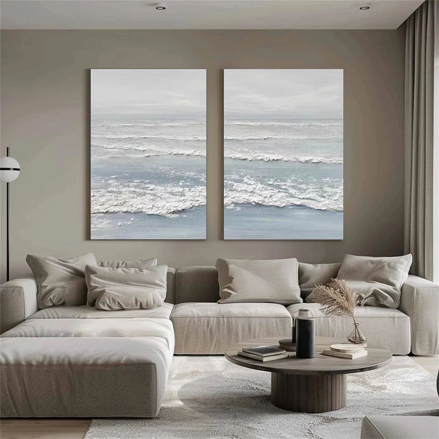 Ocean And Sky Painting Set of 2#OS 038