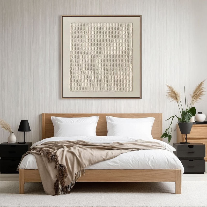 Beige & Brown Abstract #BB136