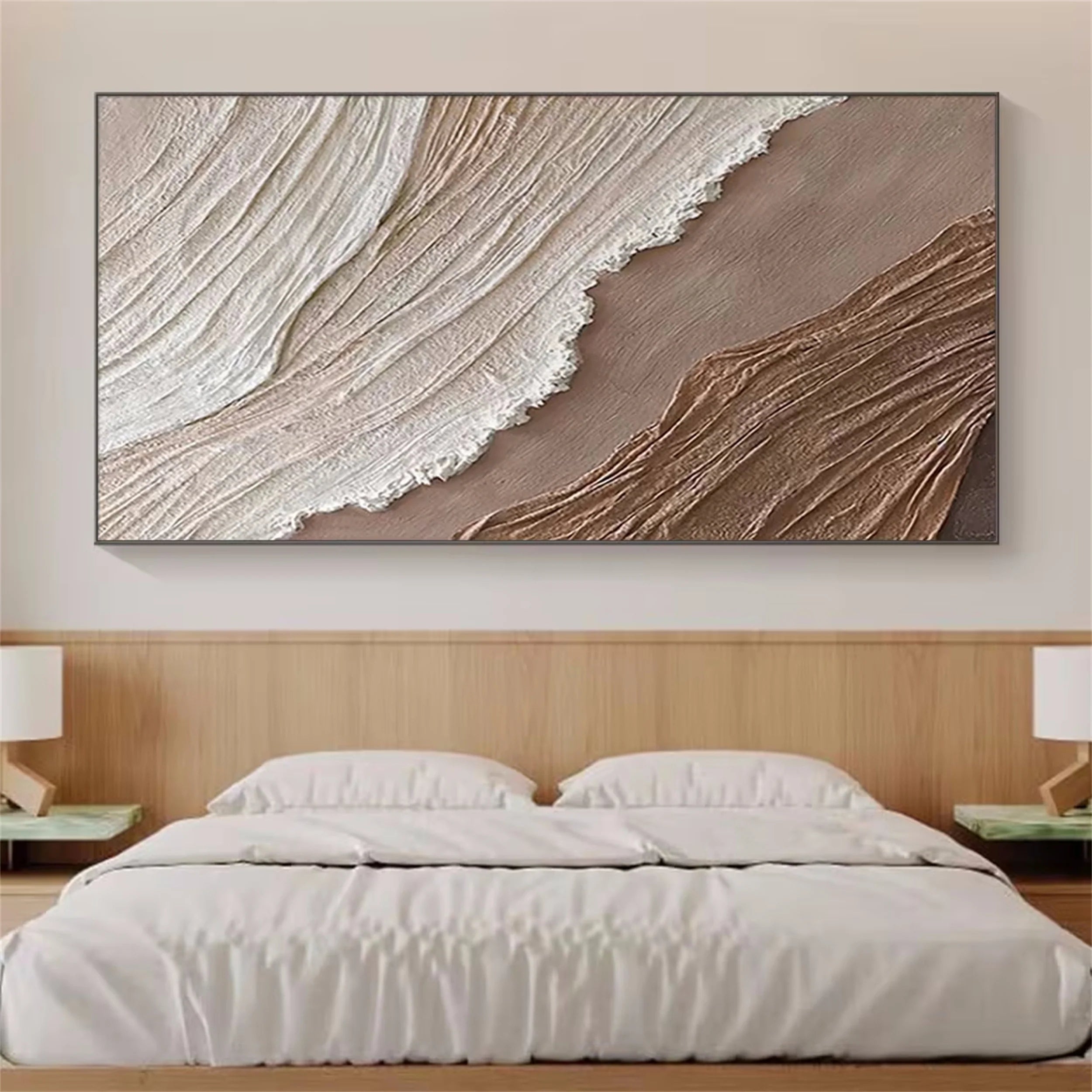 Plaster Art Minimalist Textured Painting #MM118