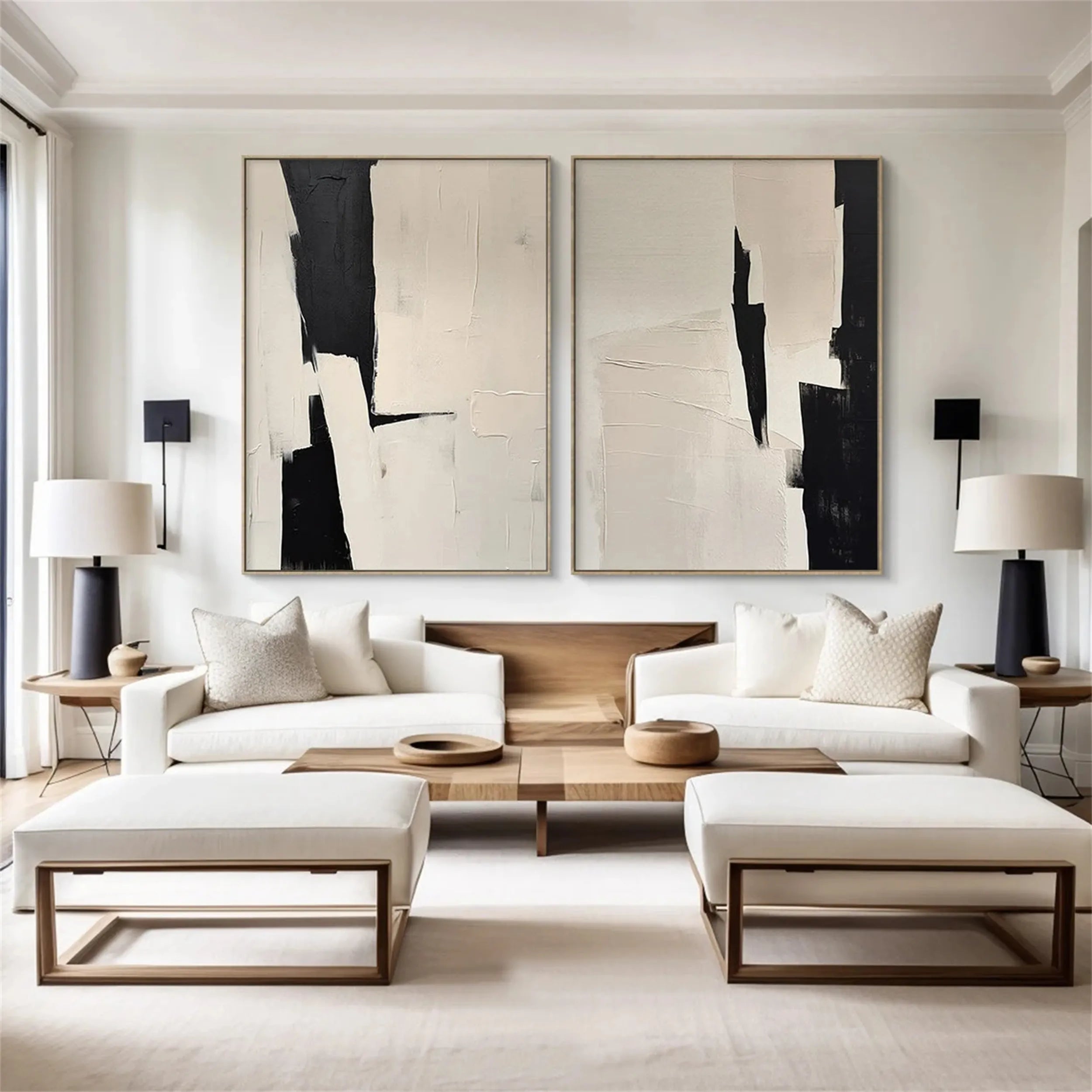 Plaster Art Minimalist Textured Painting #MM162